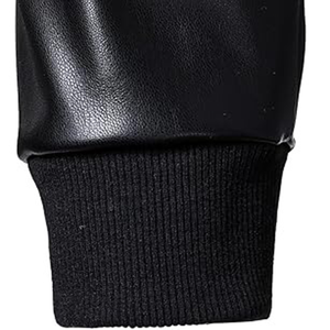 เสื้อแจ็คเก็ตวาร์ซิตี้แบบกำหนดเอง ปักโลโก้ คุณภาพสูง ทำจากผ้าขนสัตว์และหนัง แจ็คเก็ตเบสบอล - Product Image 6