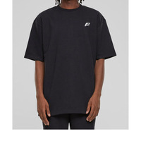 T-shirts pour hommes 100% coton, design uni, logo personnalisé, tenue confortable, coupe ample, t-shirt imprimé pour hommes, B2B