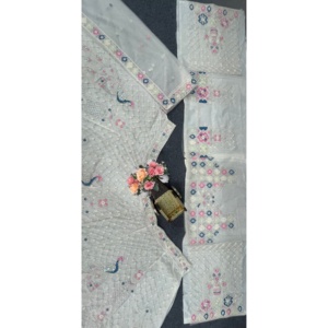 Hermoso conjunto de Lehenga Choli bordado para mujer con trabajo de secuencia - Product Image 3