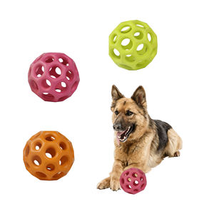 ゴム中空犬ボールおもちゃ犬のおもちゃパズル高弾むボールきれいな歯<span class=keywords><strong>3</strong></span>サイズの歯研削旅行インテリジェンスおもちゃ - Product Image 1