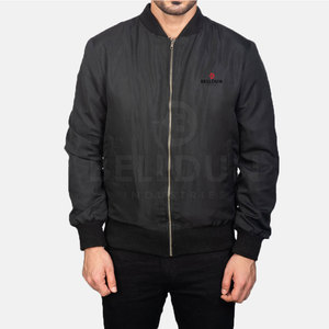 Dernier style 2026 – Blouson bomber homme sur mesure, chaud pour l'hiver – Vente en gros de blousons bomber homme de qualité supérieure - Product Image 4