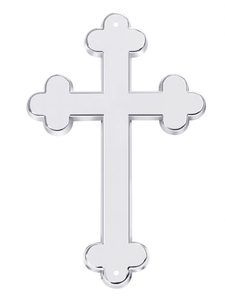 Wall Mounted Simple Bishop's Blessing Crucifix Eco-friendly Custom Color Christian Catholic Church Crucifix For Christmas - Product Image 4