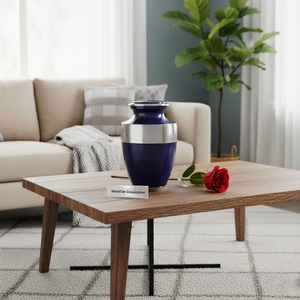 Urna Funeraria de Metal Personalizada de Primera Calidad para Cenizas Humanas, Elegante Urna Conmemorativa Hecha a Mano para Adultos, Duradera, Única, Precio de Fábrica - Product Image 6