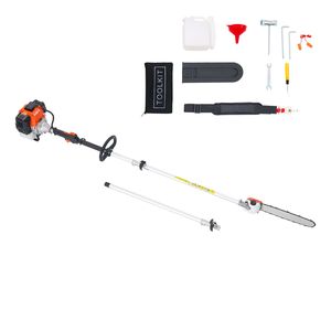 52CC 2 Stroke Gas <b>Powered</b> Pole <b>Saw</b> 14 Cutting Bar 30 Fl.oz Fuel Tank 7.2 Inch Cordless Tree Trimmer Customizable OEM Gas Pole - Product Image 1