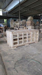 Low cost <b>Crate</b> Strong Sturdy Wooden Case Container for Storage Export Design Plywood <b>Box</b> Custom Dimension Dimensions - Product Image 2