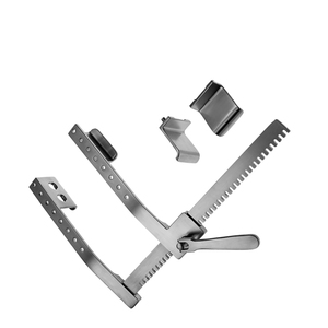 Retractor de Costillas Manual KREBS Finochietto Hecho a Medida, de Acero Inoxidable Alemán, 4 Cuchillas, para Cirugía Cardiothoracica, MEDIHEAL SURGICAL - Product Image 6