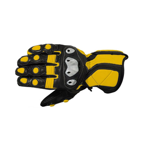 Gants de moto en cuir de haute qualité, dernier style, pour sports d'hiver, vente en gros directe du Pakistan - Product Image 3