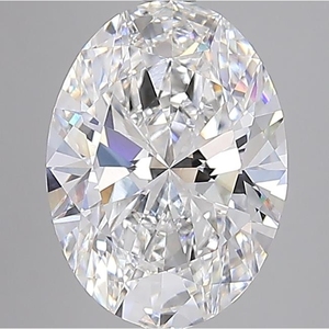 Diamant non monté certifié IGI 5.01 ovale VVS2, diamant cultivé neuf - Product Image 1