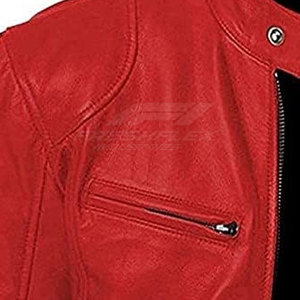 Veste en cuir légère et respirante à col montant pour homme, idéale pour l'extérieur en hiver – Prix raisonnable, vente en gros - Product Image 3