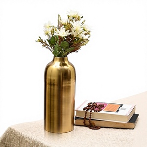 Iron <b>Vase</b> Metal Iron Unbreakable <b>Vase</b> Flower Pot Flower <b>Vase</b> - Product Image 1