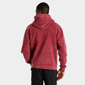 Nuevas sudaderas con capucha transpirables BRG con lavado ácido, mezcla de algodón, logotipo personalizado, secado rápido, alta calidad, para hombre. - Product Image 3