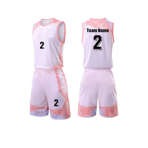 Uniforme de basket-ball fabriqué par une usine professionnelle, vêtements de sport fabriqués en tissu doux, 100% polyester, uniformes de basket-ball en vente - Product Image 5