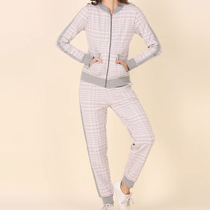Top Wholesaler Customized Women <b>Tracksuit</b> Latest Design Women Premium <b>Tracksuit</b> 100% Cotton <b>Plain</b> <b>Tracksuit</b> Hoodie Sets - Product Image 1