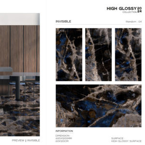 Azulejo de Porcelana Royal de Alto Brillo 600x1200, Formato Grande, Superficie Pulida Premium, para Paredes y Pisos, Uso en Interiores y Exteriores - Product Image 1