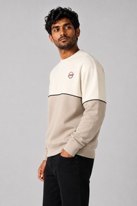 Sweat-shirt pour homme, col rond, manches longues, en molleton de coton doux, pull décontracté, streetwear, coupe décontractée, pour la gym, les entraînements, les voyages - Product Image 2