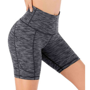 New Style Polyester/Spandex Customize <b>Women's</b> Mid Waist Fitted <b>Biker</b> <b>Shorts</b> Eco-Friendly Breathable Drawstring Closure Flexible - Product Image 6