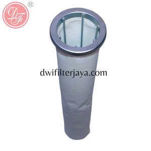 Sac filtrant anti-poussière industriel hydrofuge et antistatique avec cadre de cage en option - Product Image 3