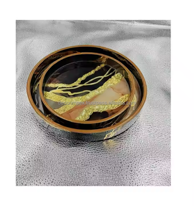 Plateau imprimé en bois écologique avec une belle illustration inspirée de la nature pour votre plateau décoratif pour la maison - Product Image 2