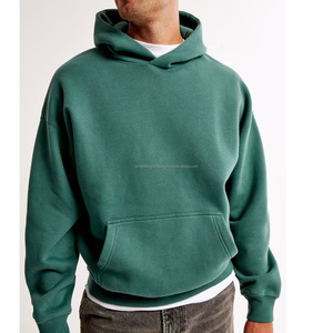 Sweat à capuche décontracté pour homme, personnalisé, en polaire épaisse d'hiver, matière GSM personnalisée, marque propre - Product Image 4