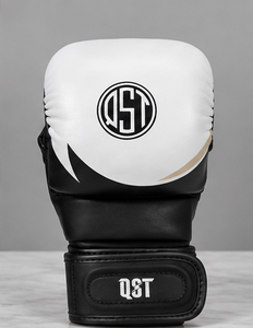 Gants de MMA Premium en Cuir PU, Gants d'Entraînement Rembourrés avec Protection des Jointures, Soutien Poignet Ajustable en Velcro, Respirants - Product Image 2