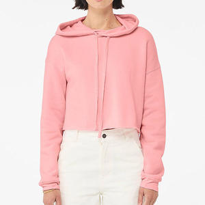 Premium Quality Casual Wear Quick Dry Women Crop <b>Top</b> Hoodies <b>Hot</b> Sale Fitness Long Sleeve Crop <b>Top</b> Hoodie Crop Hoodies - Product Image 5