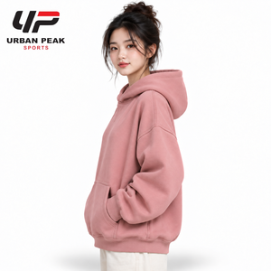 Hoodie ample pour femme avec coutures d'épaules allongées, intérieur brossé doux et un style moderne pour un look décontracté au quotidien - Product Image 4