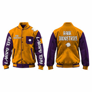 Veste d'hiver disponible en différentes couleurs, veste Letterman de qualité supérieure, nouveau style, veste Letterman pour homme - Product Image 4