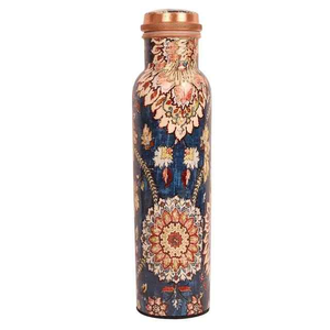 Botella de Agua 100% Cobre Puro con Revestimiento Anticorrosión, Aislamiento Térmico de 6 Horas, Ecológica y Saludable para Adultos - Product Image 3