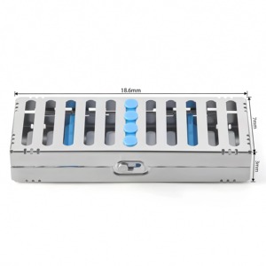 Mahfooz Surgical Plateau en acier inoxydable de haute qualité pour autoclave manuel, 5 pièces, pour cassettes de chirurgie dentaire et support de détartreur - Product Image 4