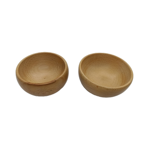 High Quality <b>Mini</b> Beach Wood Bowl Largest Manufacturing Company's DIY Facial Combo Tools Skin Care Mixing Color Mixing Bowls - Product Image 1