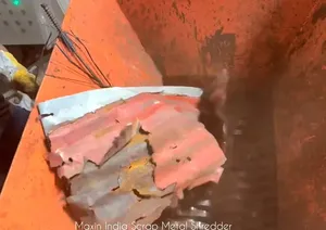 Déchiqueteuse industrielle à double arbre pour ferraille, légère et haute performance, très demandée en Inde - Product Image 4