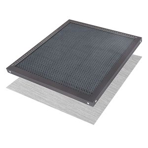 Mesa de Trabajo de Panal Láser de 15.7"x15.7"x0.87" - Base de Corte de Borde Liso con Rápida Disipación de Calor - Product Image 1