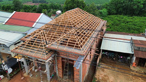 โครงสร้างเหล็กเบา Eratek EC75.75 สำหรับอาคาร ระดับ G550 มาตรฐาน JIS สำหรับสร้างบ้านพักอาศัย โครงหลังคาเหล็ก - Product Image 3