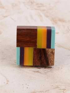 Pomos de Madera Coloridos, Duraderos y de Alta Calidad para Cajones, Diseño Costero Hecho a Mano, Ecológicos, para Cómodas y Armarios, Decoración Creativa para el Hogar - Product Image 2