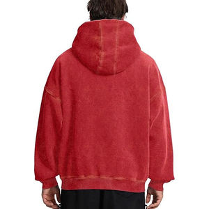 Último Diseño, Nueva Llegada 2026, Sudadera con Capucha de Algodón y Felpa, Larga, para Invierno, para Hombre, Sudadera Personalizada al por Mayor, Gruesa - Product Image 2