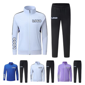 Soccer Tracksuits for <b>Men</b> Custom Logo Football Team Breathable Maternity Adult Training Wear - Product Image 3
