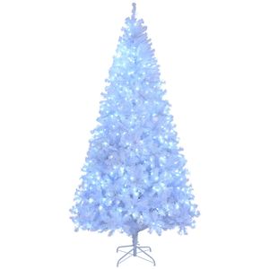 Albero di Natale Artificiale Pre-Illuminato da 2,7 m con 2000 Rami, 650 Luci, Pino Artificiale a Cerniera per Feste, Ufficio, Casa - Effetto Realistico Superiore - Product Image 2