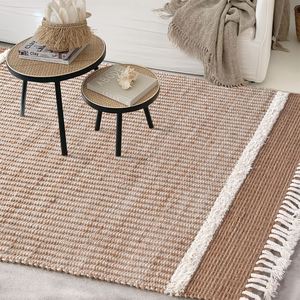 Tapis rectangulaires d'hôtel Jucor Exports en coton naturel biologique non toxique et écologique, avec support en polypropylène antidérapant, impression Chromojet - Product Image 2