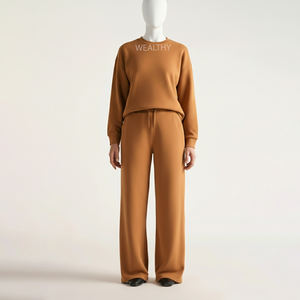 Conjuntos Deportivos para Mujer al por Mayor, con Logotipo Personalizado, Traje de Entrenamiento Femenino de 2 Piezas, Chándal con Cremallera, Conjuntos para Correr - Product Image 1