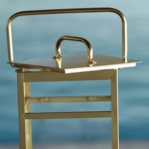 Wholesale Latest Style Gold Metal <b>Candle</b> Holder <b>Lantern</b> for Home Tabletop & Floor Decorations - Product Image 3