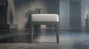 Modern Durable Upholstered Ottoman Bench with Removable Cover Wooden Frame Entryway <b>Seat</b> Living Room <b>Stool</b> - Product Image 3