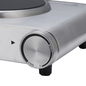 Placa Calefactora de Vidrio de Alta Resistencia, Saludable y Sin Radiación, Consumo de Energía de 1500W, Doble Cocción - Product Image 3