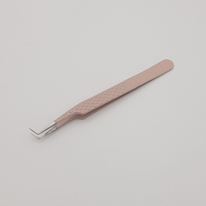 Pinzas para extensión de pestañas de punta fina con logotipo personalizado de nuevo estilo - Product Image 4