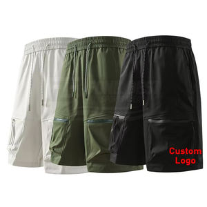 Pantalones Cortos Deportivos de Verano para Hombre con Cordón, Casuales, de Secado Rápido, con Múltiples Bolsillos, de Malla Sólida, Ecológicos y Transpirables - Product Image 1