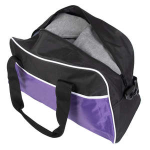 Bolsa de Lona Casual de Gran Capacidad y Alta Calidad para Hombre, con Logotipo Personalizado, Ligera, Deportiva, para Viaje, de Poliéster Negro, para Gimnasio - Product Image 2