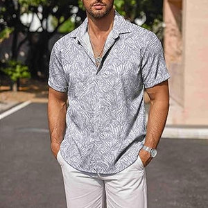Design Your Own Logo Men Summer Shirts Fashion Wear Latest Design Men Summer Shirts For Adult - Product Image 5