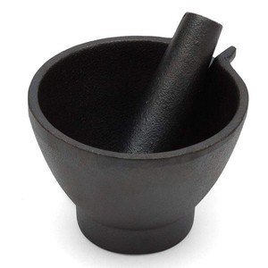Juego de Mortero y Pilón de Aluminio de Grado Comercial para Suministros a Granel, Molienda de Especias, Medicina Herbal y Preparación en la Cocina - Product Image 2