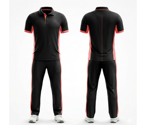 High Quality Polyester Sublimated <b>Cricket</b> Uniform | Men Women Youth <b>Cricket</b> Wears Polo Shirt and Trouser Full Team Outfit - Product Image 1