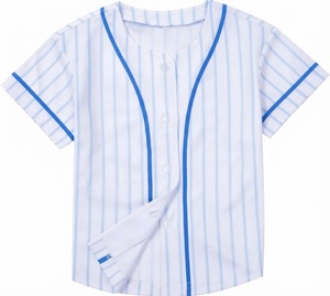 Maillot de baseball rose pour filles, manches courtes, boutons sur le devant, couleur unie, polyester, coupe classique, vêtements toutes saisons, Orha International - Product Image 6