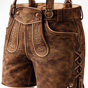 Lederhosen de Cuero Vintage al por Mayor - Opciones Personalizadas Disponibles de un Fabricante de Alta Calidad - Product Image 1